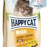 غذای خشک گربه مدل "Hairball Control" هپی کت مینکاس