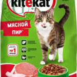 غذای خشک گربه مدل "Meat Feast" کیت کت