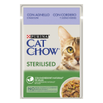 پوچ گربه مدل "Cat Chow - Sterilised" پورینا - ۸۵ گرمی