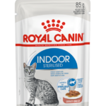 پوچ گربه مدل "Indoor Sterilised" رویال کنین - ۸۵ گرمی