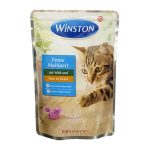 پوچ گربه مدل "Feine Mahlzeit: mit Wild und Ente in Gelee" وینستون
