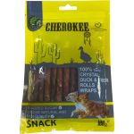 تشویقی جویدنی سگ مدل "Crystal Duck & Fiber Rolls Wraps" چروکی