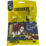 تشویقی جویدنی سگ مدل "Duck & Calcium Bones" چروکی
