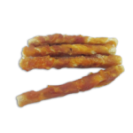 تشویقی جویدنی سگ مدل "White Rawhide Twist Stick" لاومی