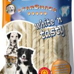تشویقی جویدنی سگ مدل " White'n Tasty Twist" نوبی