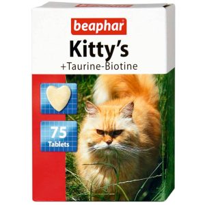 تشویقی گربه بیفار مدل Kitty’s Taurine تعداد ۷۵ عدد