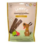 تشویقی سگ بوش مدل Gourmet Strips طعم مرغ و بره وزن ۱۸۰ گرم