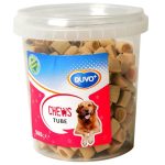 تشویقی سطلی سگ دووپلاس مدل Chews Tube طعم میکس وزن ۵۰۰ گرم