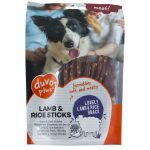 تشویقی سگ دووپلاس Lamb & Rice Sticks طعم گوشت بره وزن ۸۰ گرم