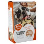 بیسکوئیت سگ دووپلاس مدل Stuffed Bones وزن ۵۰۰ گرم