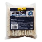 تشویقی مدادی سگ شیری جیم داگ مدل White Bone وزن ۳۰۰ گرم