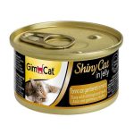 کنسرو گربه جیم کت مدل ShinyCat in Jelly تن, میگو و مالت وزن ۷۰ گرم