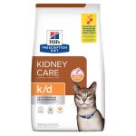 غذای خشک گربه هیلز مدل Kidney Care k/d طعم مرغ وزن ۱.۵ کیلوگرم