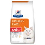 غذاي خشک گربه هيلز مدل Urinary Care Multi Care c/d Multicare Stress طعم مرغ وزن ۱.۵ کيلوگرم