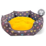 جای خواب شش ضلعی سگ و گربه نیناپت مدل VIP قلب - Image 2
