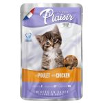 پوچ بچه گربه پلایزر مدل Kitten طعم مرغ وزن ۱۰۰ گرم