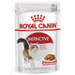 پوچ گربه رویال کنین مدل Instinctive در سس طعم مرغ وزن ۸۵ گرم