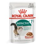 پوچ گربه رویال کنین مدل Instinctive +7 در سس طعم مرغ وزن ۸۵ گرم