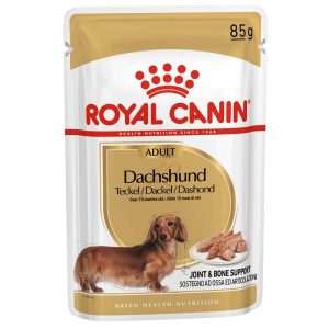 پوچ سگ رویال کنین مدل Dachshund Adult تکه ای وزن ۸۵ گرم