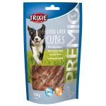 تشویقی سگ تریکسی مدل Goose Liver Cubes وزن ۱۰۰ گرم