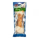 استخوان سگ تريکسي مدل Knotted Chewing Bone طعم مرغ وزن ۲۲۰ گرم