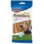 تشویقی سگ تریکسی مدل Rotolinis طعم مرغ وزن ۱۲۰ گرم