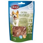 تشویقی سگ تریکسی مدل Chicken Meatballs وزن ۷۵ گرم