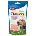 تشویقی سگ تریکسی مدل Flowers وزن ۷۵ گرم