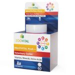 قرص مولتی ویتامین سگ و گربه زوویتال مدل Multivitamin Plus تعداد ۶۰ عدد