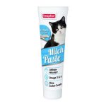 خمیر مولتی ویتامین و کلسیم بچه گربه بیفار مدل Milk با طعم شیر وزن ۱۰۰ گرم