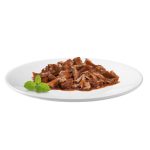 کنسرو گربه گورمت گلد طعم بوقلمون و اردک در سس گریوی وزن ۸۵ گرم - Image 3