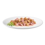 کنسرو گربه گورمت گلد طعم مرغ و سالمون در سس گریوی وزن ۸۵ گرم - Image 4