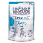 پوچ گربه لچت مدل Kitten با طعم ماهی تن وزن ۱۰۰ گرم