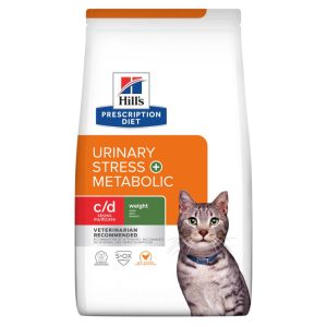 غذای خشک گربه هیلز مدل Urinary Stress Metabolic طعم مرغ وزن ۱.۵ کیلوگرم