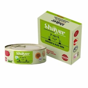 کنسرو بچه گربه شایر طعم مرغ و آلوئه ورا وزن ۹۰ گرم