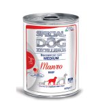 کنسرو اسپشیال داگ اکسلنس مدل Medium Beef با طعم بیف وزن ۴۰۰ گرم