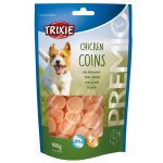 تشویقی سگ تریکسی مدل Chicken Coins وزن ۱۰۰ گرم