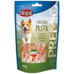 تشویقی سگ تریکسی مدل Chicken Pasta وزن ۱۰۰ گرم