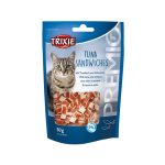 تشویقی گربه تریکسی مدل Tuna Sandwiches وزن ۵۰ گرم