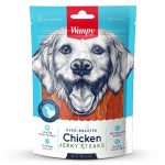 تشویقی سگ ونپی مدل Chicken Jerky Steaks وزن ۱۰۰ گرم