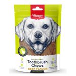 تشویقی سگ ونپی مدل Toothbrush Chews طعم بیف وزن ۱۰۰ گرم