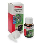 شربت ضد انگل داخلی توله سگ و بچه گربه بیفار با طعم شکلات 45ml