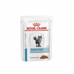 پوچ گربه رویال کنین مدل Skin & Coat در ژله وزن ۸۵ گرم