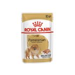 پوچ سگ رویال کنین مدل Pomeranian Adult وزن 85 گرم
